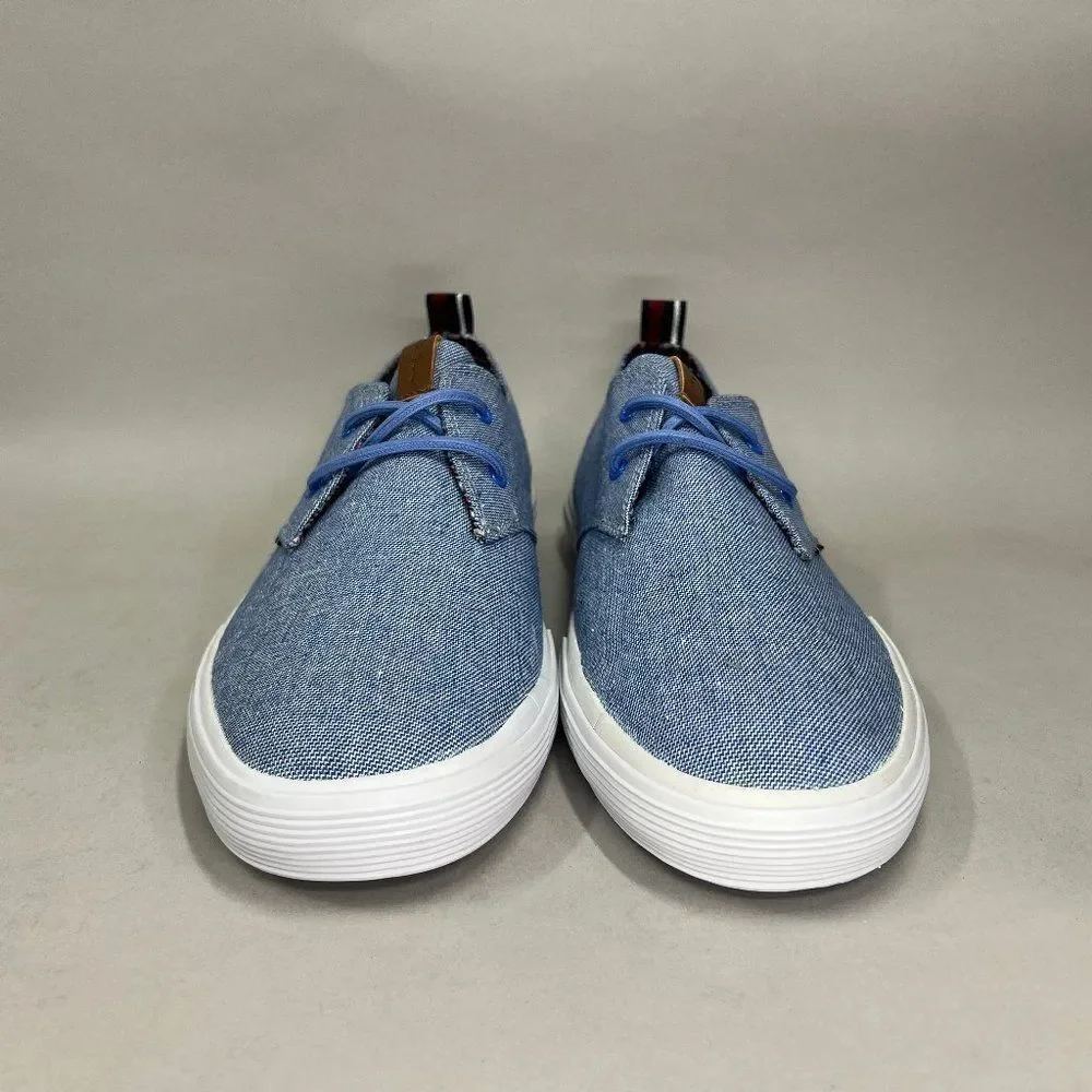 Ben Sherman Bristol Shoes Men's‎ Size 11.5 Blue Oxford Casual Lace Up Sneakers